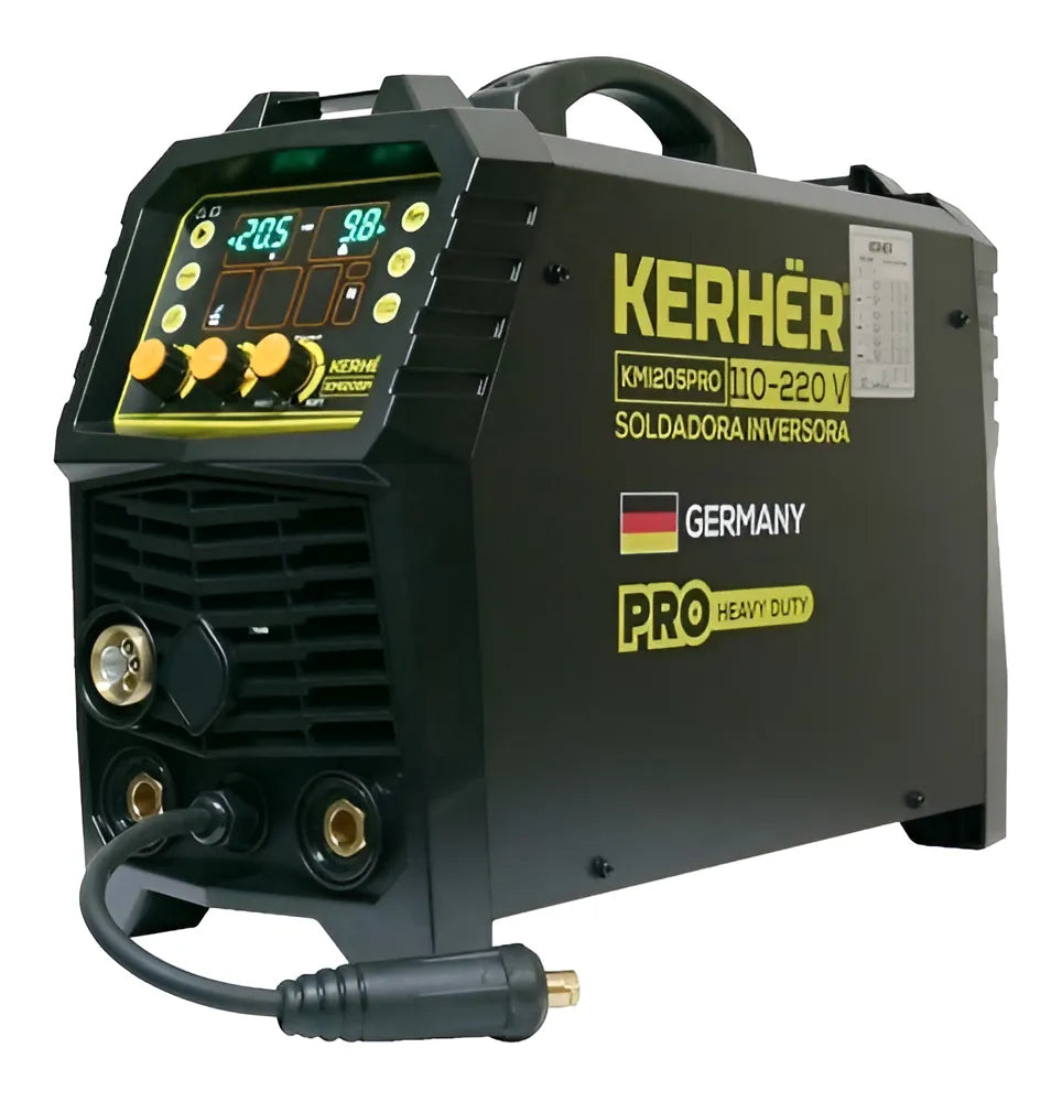 Soldadora Multiproceso Kerher KMI-205 pro