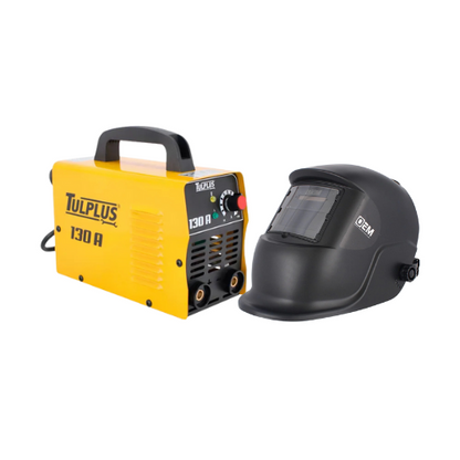 Combo: Soldadora Inverter Tulplus 130A + Careta Electrónica OEM