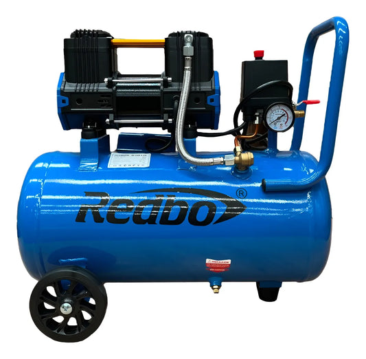Compresor Silencioso Redbo 25Lts Motor 2.5HP