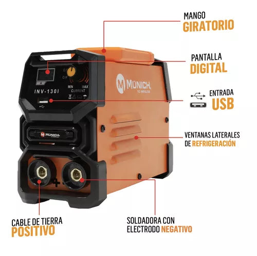 Soldadora Inverter Munich I-130