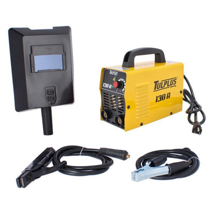 Combo: Soldadora Inverter Tulplus 130A + Careta Electrónica OEM