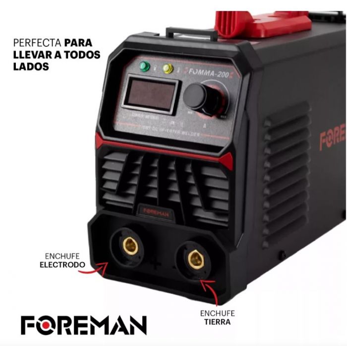 Soldadora Inverter Foreman 200a