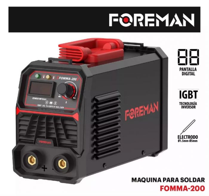 Soldadora Inverter Foreman 200a