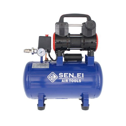 Kit De Compresor Senlei 850 W Olf551 + Pistola De Gravedad + Manguera De 5 Metros