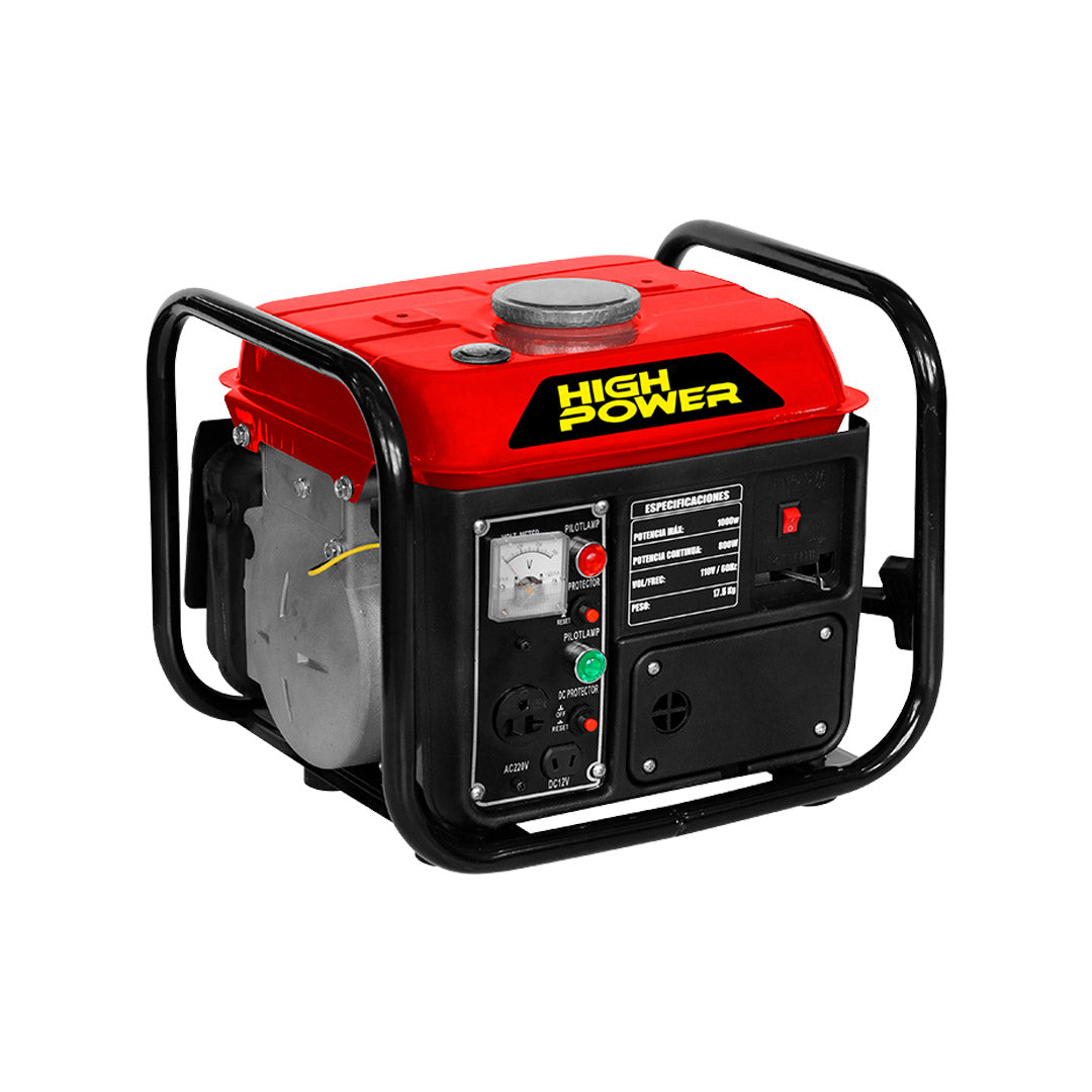 Generador De Gasolina High Power G-1000