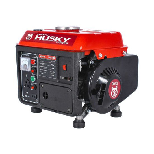 Generador Portátil A Gasolina 900W Hkg1000 Swedish Husky